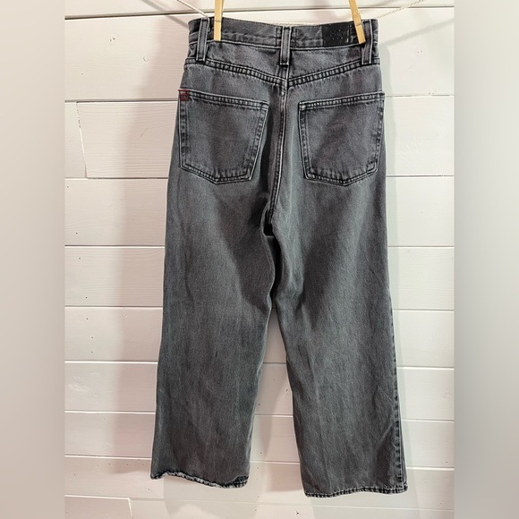 🩶 BDG Urban Outfitters – 25 – High-Waist Wide-Leg Gray Jeans - Picture 4 of 9